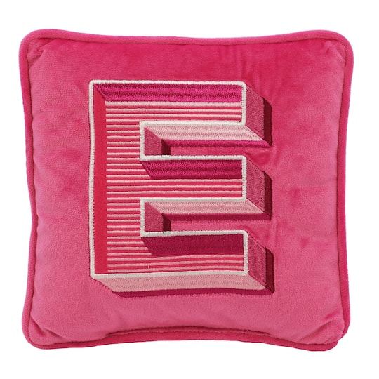 Monogram E Pillow by Ashland&#xAE;